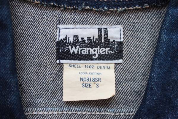 S★70's ラングラー デニムジャケット Wrangler ビンテージ 古著