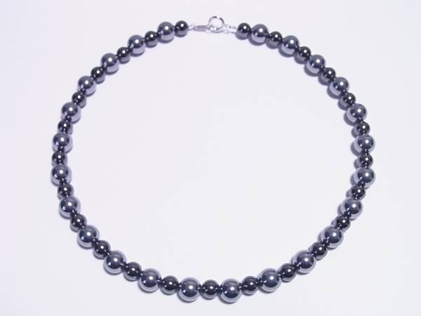 【限界市場】高品質(zhì)テラヘルツ10ｍｍ&磁気ヘマタイト ネック　肩こり
