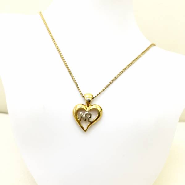 【ネックレス】約36＋6cm ニナリッチ ロマンチックなハート Nina Ricci