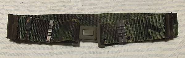  used cartridge belt * camouflage LC2 belt * piste ru military uniform BDU war army . army 