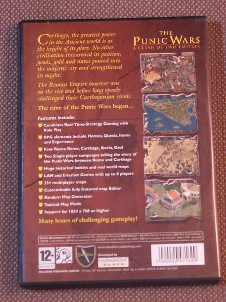 The Punic Wars: A Clash of Two Empires (Excalibur) PC CD-ROM_画像2
