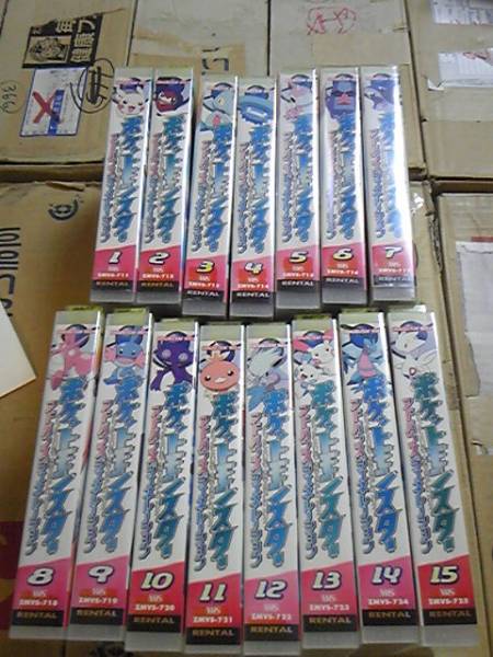 ポケットモンスターアドバンスジェネレーション+2004全30巻VHS_画像1