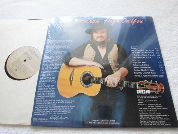 美品放出！Dick Damron/high on you/ＣＤ~ＬＰ５點(diǎn)以上送料無(wú)料