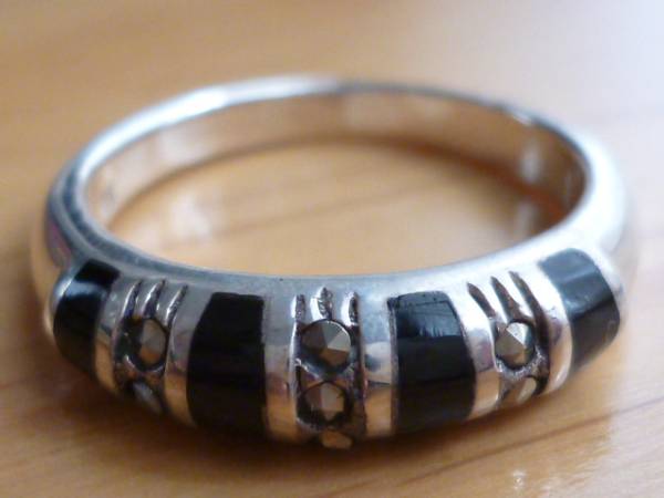  новый товар *SILVER925 кольцо серебряный 925 примерно 15 номер кольцо SR183