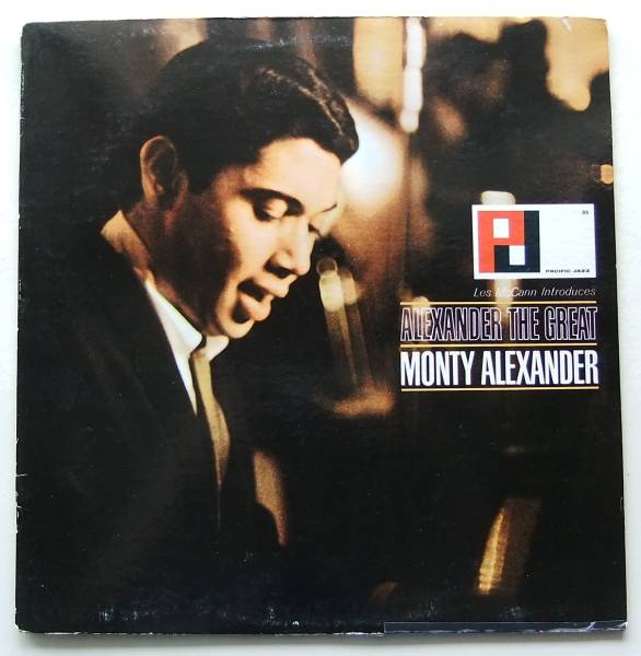 ◆ MONTY ALEXANDER / Alexander the Great ◆ Pacific Jazz PJ-86 (black) ◆ W_画像1