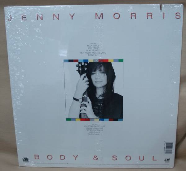 ジェニー・モリス JENNY MORRIS/BODY&SOUL(LP,US盤新品)_画像2