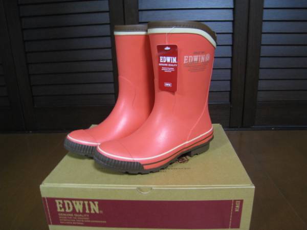 Новые Edwin Kids Rain Boots Rubber Boots 23 см.