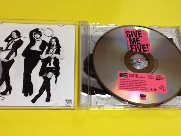 黄金価格！AKB48 GIVE ME FIVE CD＋DVD 同梱可能_画像2