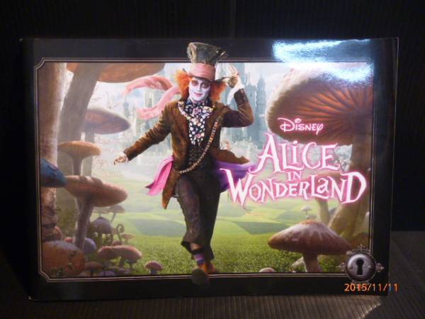  movie pamphlet Disney Alice in wonder Land used [B-378]