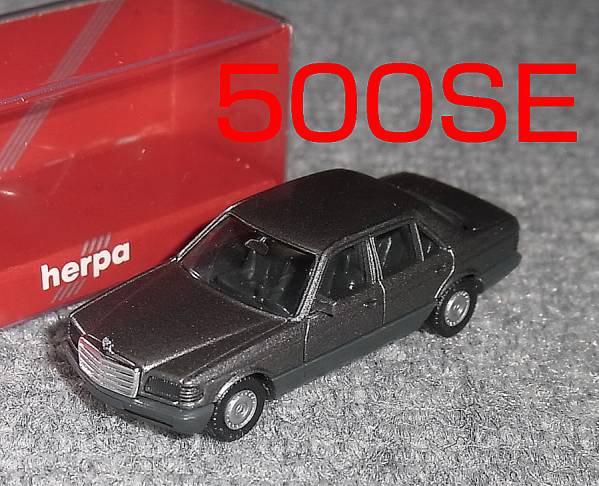 1/87 Mercedes Benz 500SE (W126) стальной Mercedes Benz