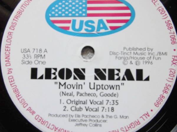 Leon Neal/Movin' Uptown/Elis Pacheco/The G Man_画像1