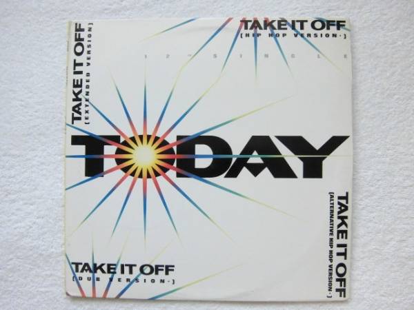 Today/Take It Off/new jack swing/Gene Griffin/Teddy Riley_画像1