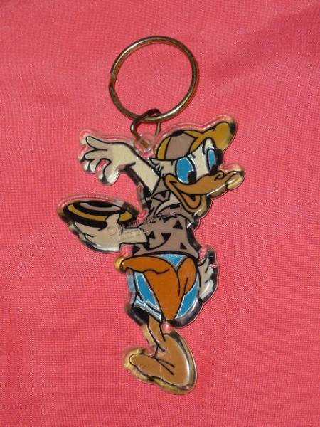 * очень редкий! retro Disney Donald Duck брелок для ключа *
