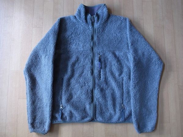 90's USA制 パタゴニア レトロカーディガン フリース ジャケット S グレー～グリーン系 PATAGONIA Retro CardiganレトロX ブルゾン