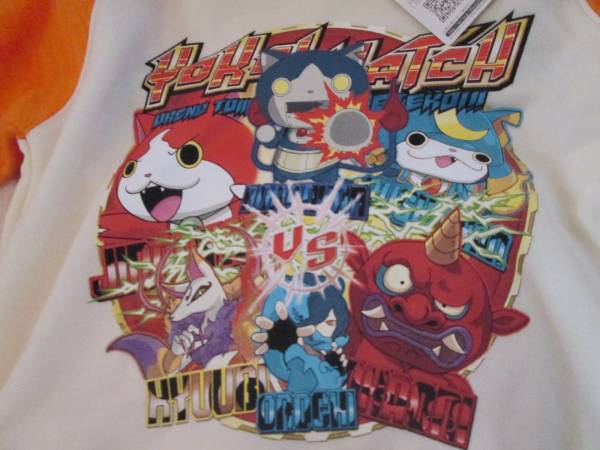 * новый товар! Yo-kai Watch - лама ki есть длинный рукав пижама 120cm*