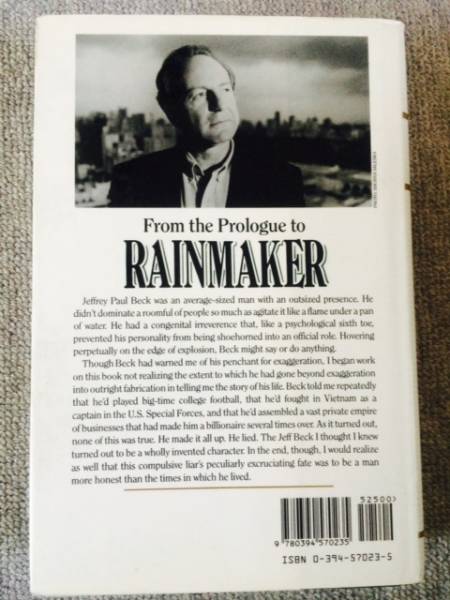 Rainmaker　Anthony Bianco　M&A 　英語　中古良書！！_実物画像です。