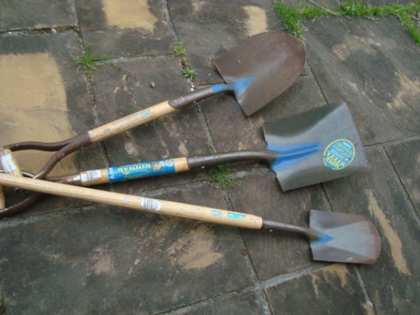  American AMES company manufactured ** long pattern. stylish shovel unused practical use possibility goods 