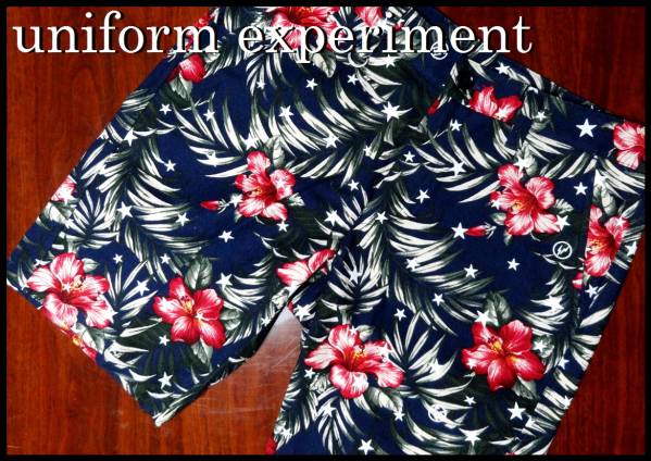 uniform experiment スター×フラワーパンツ SOPHNET ユニフォームエクスペリメント 花柄 ボタニカル サイズ2 M