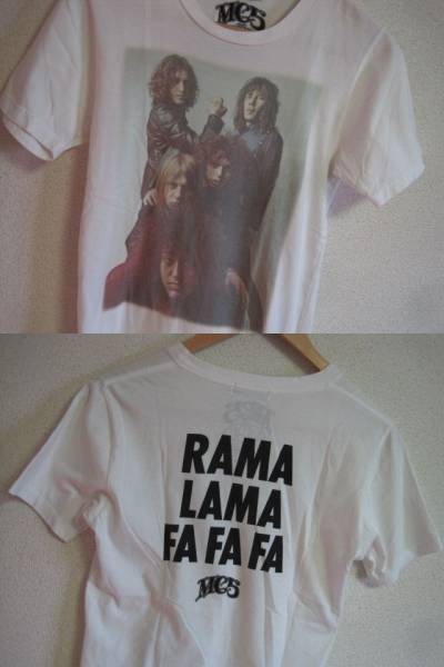 ★ ヒステリックグラマー HYSTERIC GLAMOUR × MC5 フォトプリントTシャツ sizeS ホワイト 超美品