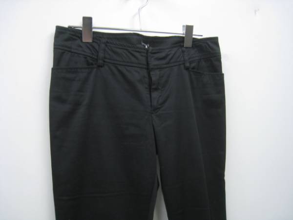 Lesouk ルスーク パンツ ストレッチ ブラック 36