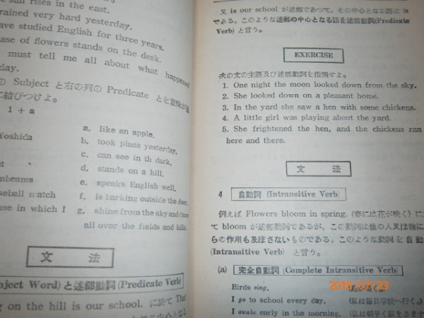 b4文法中心 中級綜合英語問題集 - 篠崎書林（英文法 英文解釈_画像2