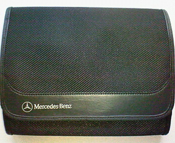 *MERCEDES-BENZ R171 W638 W210 W203 W463* Mercedes Benz original regular manual case owner manual case vehicle inspection certificate inserting booklet *