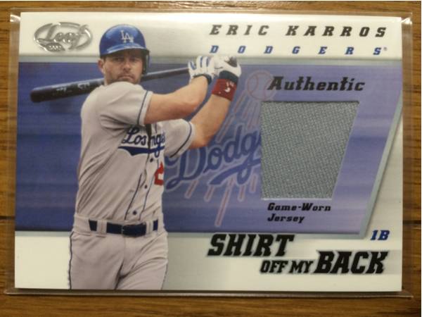 送料込 ERIC KARROS ジャージカード_画像1