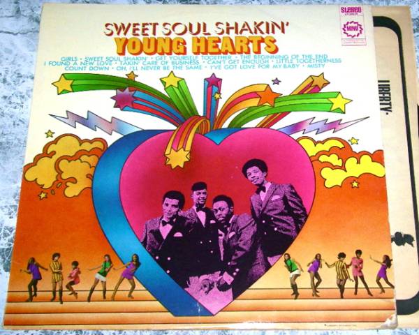 即決！◎極美オリジYoung Hearts / Sweet Soul Shakin'◎甘茶ノーザン_画像1