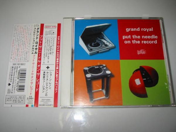 ★【grand royal/put the needle on the record(グランドロイヤルコンピレーションアルバム/プット・ザ・ニードルオン・ザ・レコード)】CD_画像1