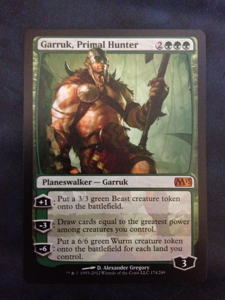 ◆M13 原初の狩人、ガラク/Garruk, Primal Hunter (英) 3枚まで_画像1