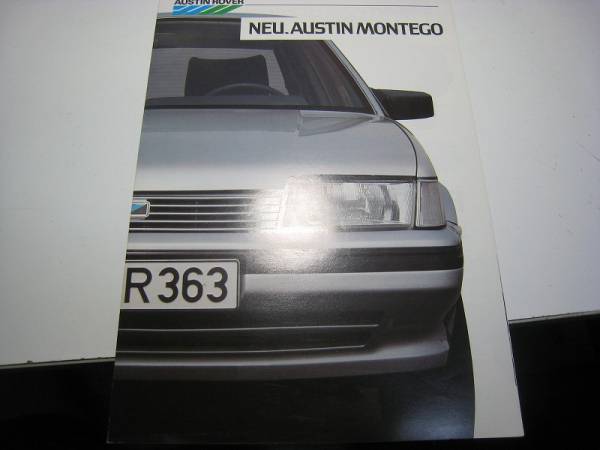 * за границей каталог . язык Rover Montego 5806