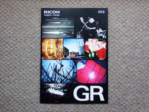 【カタログのみ】RICOH GR II 2015.06 検 GR1 GRD PENTAX 限定_画像1