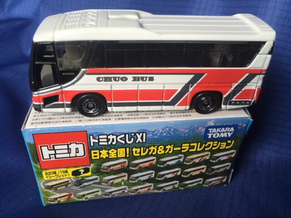 トミカくじ11XI■■1 セレガ＆ガーラコレクション 北海道中央バス