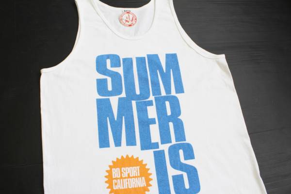 HTT05ボースポーツLサマーSUMMERタンクトップ カリフォルニア クラシック タンクトップ Bo Sport