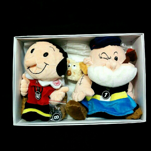 極希少*ミエコウエサコ POPEYE ポパイ OLIVE オリーブ ゴルフ ヘッドカバー ボール MIEKO UESAKO