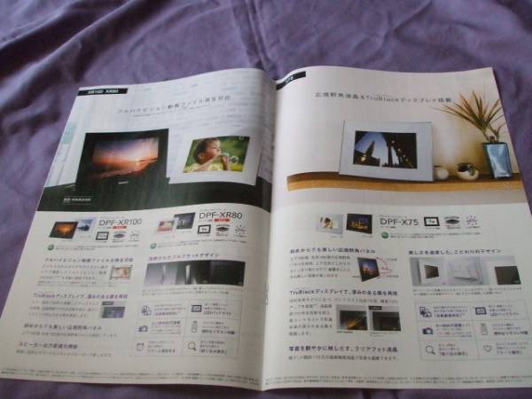 3725 catalog * Sony * digital photo frame 2010.12 departure 15P