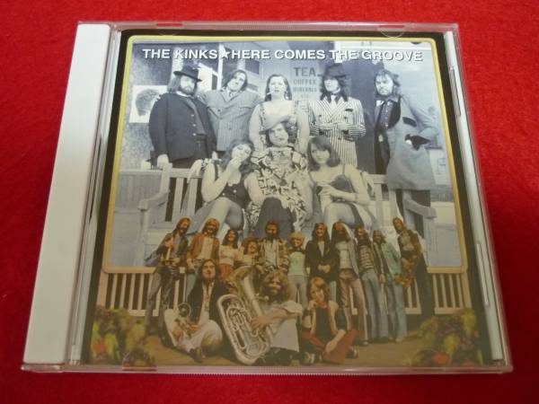 THE KINKS/HERE COMES THE GROOVE* The * gold ks/hia* cam s* The * glue vu* foreign record /CD/1974 year 