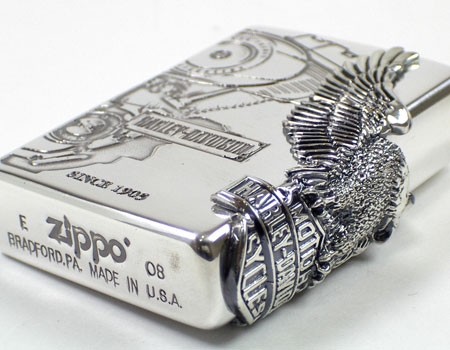 【新品未使用】zippo HARLEY　　　サイドメタル　HDP-03