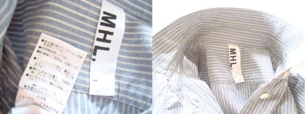 MHL рубашка с длинным рукавом size1 Margaret Howell 