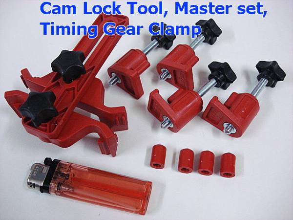 即落!スナップオン*カムロッククランプツールSET(タイベル交換)／Cam Lock Tool, Master set, Timing Gear Clamp／Bland：Blue-Point_画像3