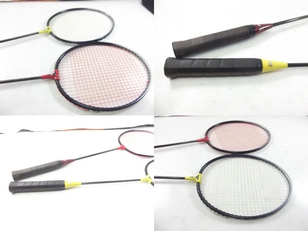 bato Minton racket Mizuno 2 piece pair TYPE A