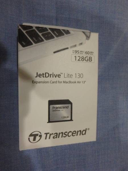 966 JetDrive Lite 130 128GB Macbook Air専用メモリー増設_新品未開封です。