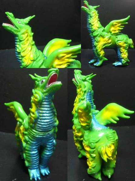 ドドンゴ/復刻版怪獣シリーズ/ブルマァク/ソフビ/全高約21cm新品_画像2