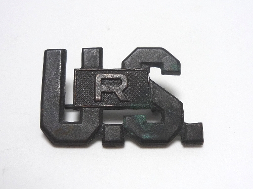 U.S.R ビンテージ ピンバッチ アクセサリー 2.5×1.6cm_画像1