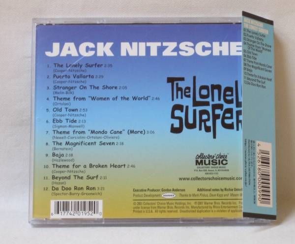 『CD』JACK NITZSCHE/THE LONELY SURFER/サーフインストetc_画像2