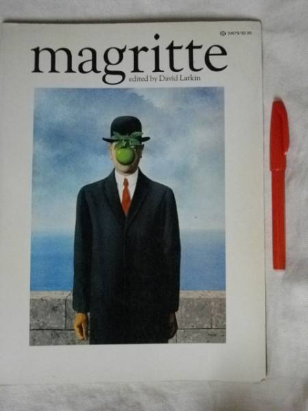 [英語] magritte マグリット画集　David Larkin BALANTINE 1975_画像1