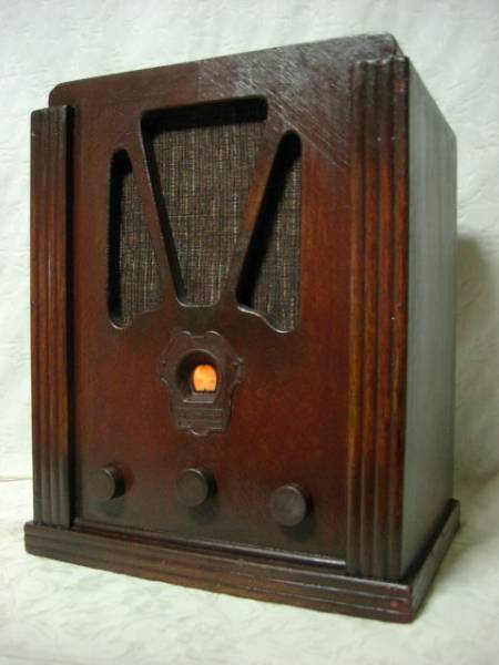  electric culture thing restoration * service being completed working properly goods!! Manufacturers unknown Vintage . type vacuum tube radio 