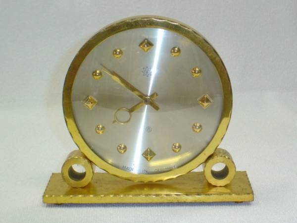 【値下げ交渉は質問欄より!】【ＪＵＮＧＨＡＮＳ】アンティークなユンハンスの置時計☆稀少な骨董品！！