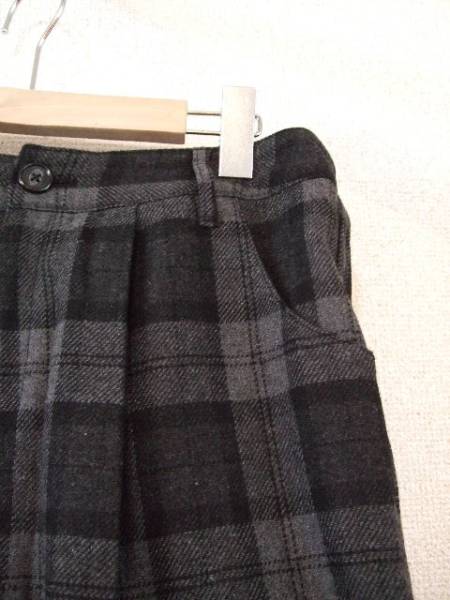 Ehyphenグレーチェックショートパンツ（USED）12013)