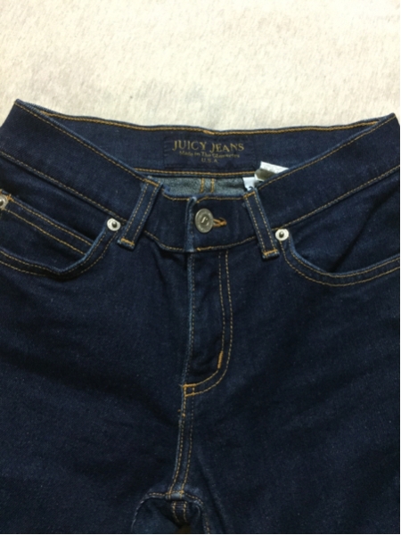 juicy jeans☆ジューシークチュールジーンズ美品フレア☆ブーツカット_画像2